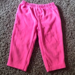 Carter’s Bright Pink Soft Fleece Sweat Pants